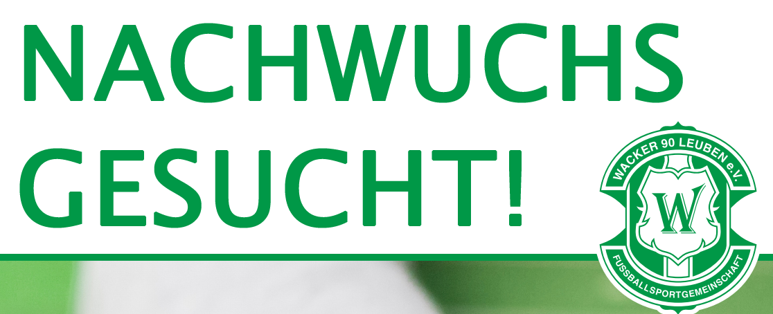 Nachwuchs gesucht!